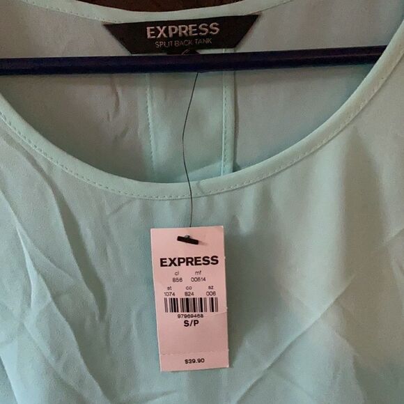 Express Split Back Tank Top Size S - Picture 3 of 6